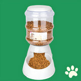 FeedMax™ - Gamelle double grande capacité. Pour chien et chat. Plus jamais en rade.
