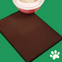 LitiPro™ - Tapis de litière imperméable pour chat. Fini les cailloux dans toute la maison