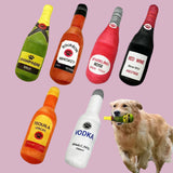 Jouet en peluche rigolo et apaisant pour chien