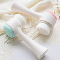 Brosse nettoyante et massante pour pate de chien