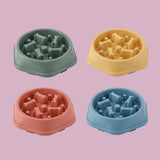 Bol de nourriture anti glouton . Pour la digestion de votre chien ou chat .