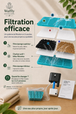 Système de filtration multicouche fontaine à eau chat et chien