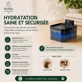 Fontaine à eau automatique, filtrée pour chat et chien – eau saine et propre