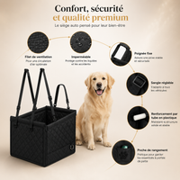 Qualité du panier de transport pour chien en voiture