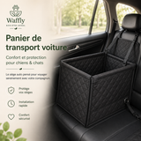 Panier de transport, siège auto pour chien et chat.