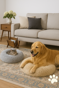 SnugBed™ - Lit douillet pour petit chien ou chat . Idéal pour leur santé et offre un sommeil réparateur