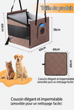 Panier de siège pour voiture. Pour la sécurité de votre chien ou votre chat