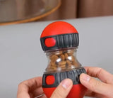 Ditributeur de croquette alliant santé , agilité et réconfort contre la solitude de ton chien