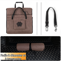 Panier de siège pour voiture. Pour la sécurité de votre chien ou votre chat