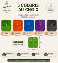 ce tapis se décline en 5 coloris, pour tout les goûts
