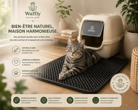 Avec ce tapis récupérateur de litière, redevenez sereins votre maison est plus propre