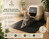 Avec ce tapis récupérateur de litière, redevenez sereins votre maison est plus propre